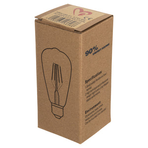 ΛΑΜΠΤΗΡΑΣ HM4188.01 LED FILAMENT 8W E27 DIMMABLE 2700K ΔΙΑΦΑΝΟΣ - Pakobazaar