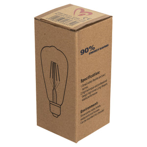 ΛΑΜΠΤΗΡΑΣ HM4189.03 LED FILAMENT 12W E27 2700K SMOKE - Pakobazaar