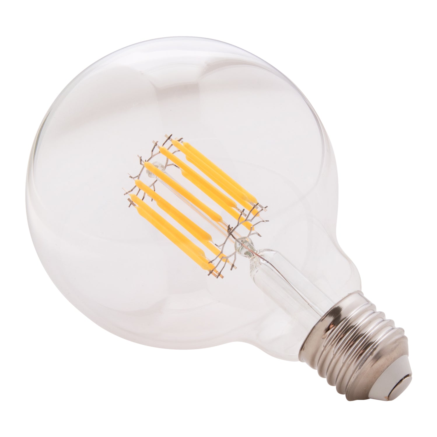 ΛΑΜΠΤΗΡΑΣ GLOBO LED FILAMENT 12W E27 3000K ΔΙΑΦΑΝΟΣ HM4049.01 - Pakobazaar