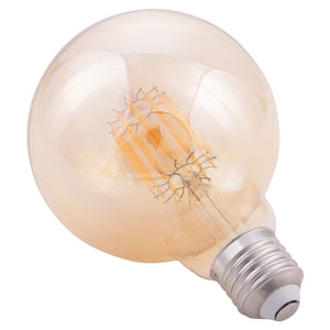 ΛΑΜΠΤΗΡΑΣ GLOBO LED FILAMENT 12W E27 3000K ΧΡΥΣΟ HM4049.02 - Pakobazaar