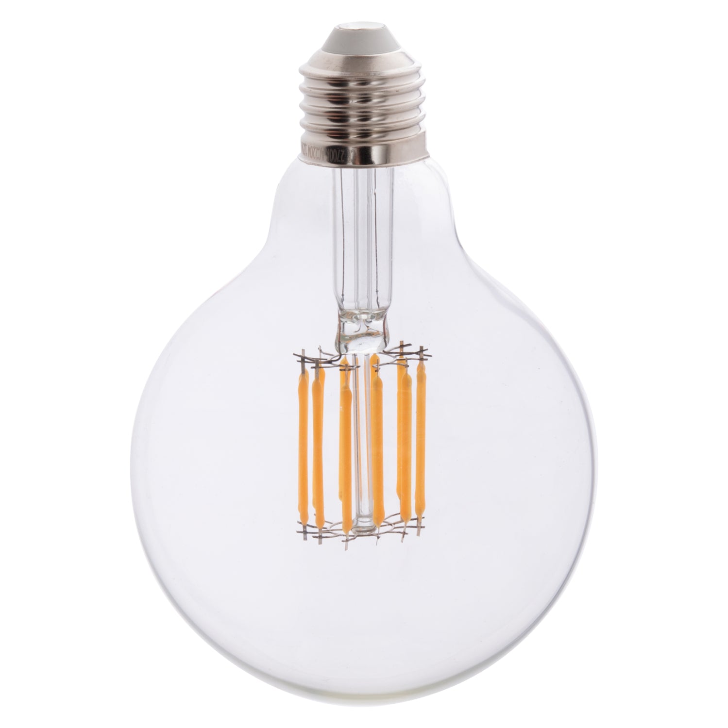 ΛΑΜΠΤΗΡΑΣ GLOBO LED FILAMENT 12W E27 3000K ΔΙΑΦΑΝΟΣ HM4049.01 - Pakobazaar