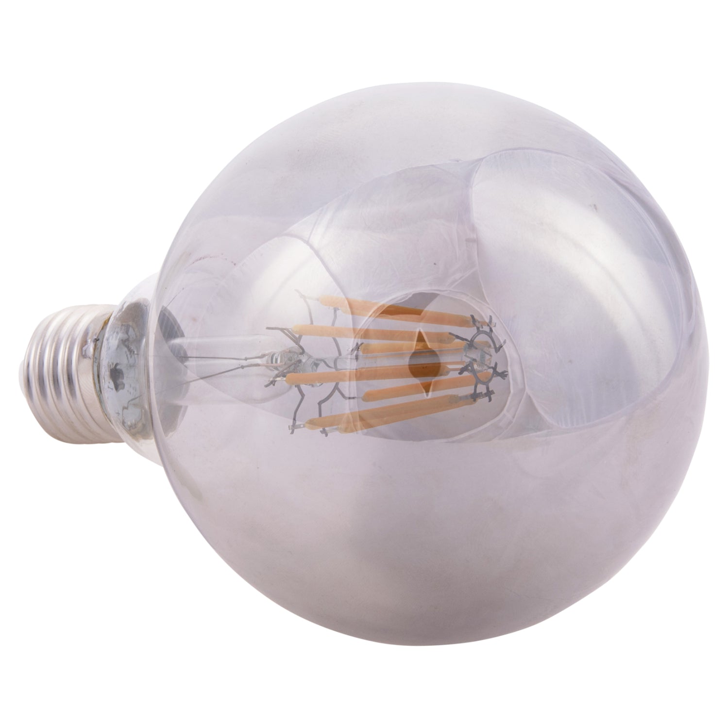 ΛΑΜΠΤΗΡΑΣ GLOBO LED FILAMENT 8W E27 3000K ΦΙΜΕ DIMMABLE HM4050.03 - Pakobazaar