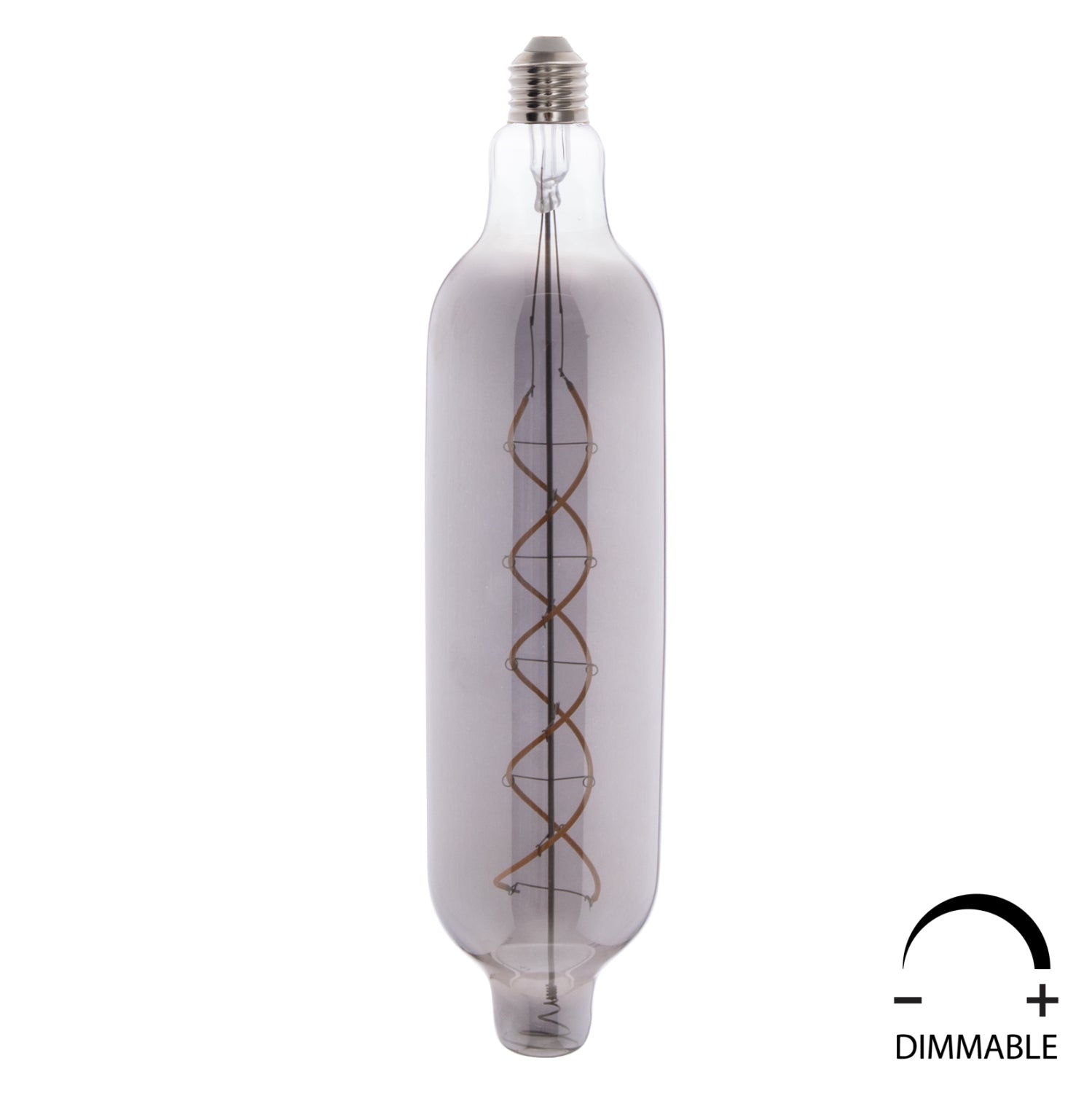 ΛΑΜΠΤΗΡΑΣ JHD-NW7775 LED FILAMENT 8W E27 3000K SMOKE COLOR DIMMABLE  HM4055.03 - Pakobazaar