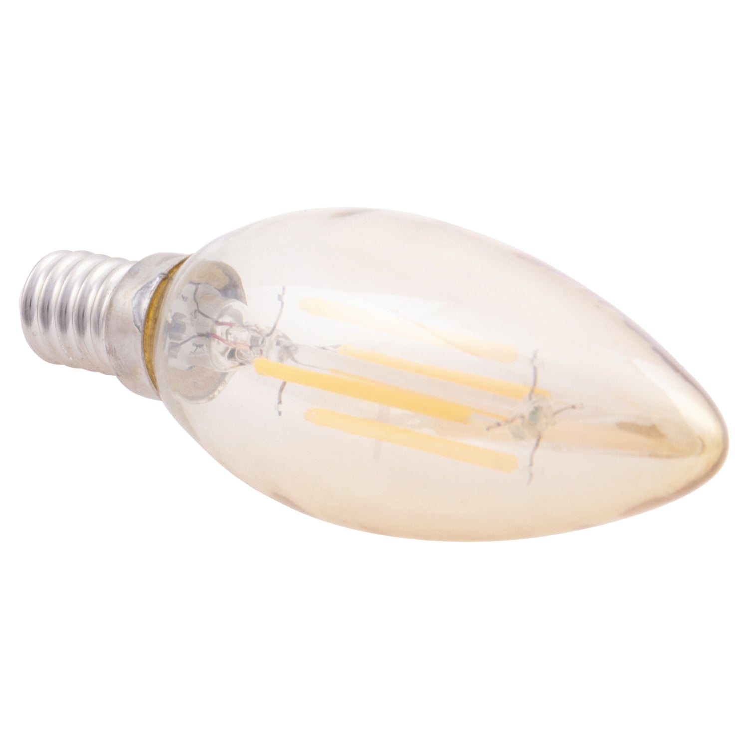 ΛΑΜΠΤΗΡΑΣ LED FILAMENT 4W E14 3000K ΧΡΥΣΟ DIMMABLE HM4048.02 - Pakobazaar