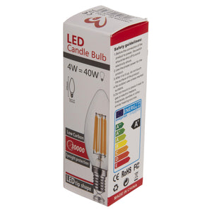 ΛΑΜΠΤΗΡΑΣ LED FILAMENT 4W E14 3000K ΧΡΥΣΟ DIMMABLE HM4048.02 - Pakobazaar