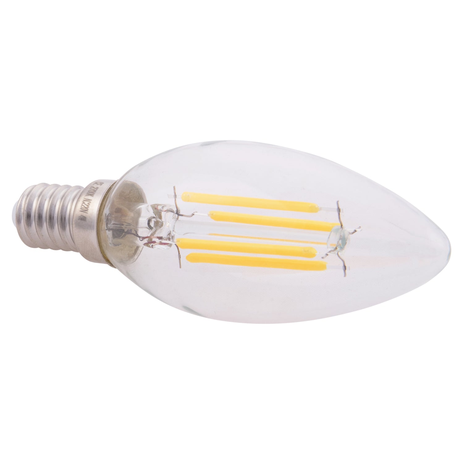 ΛΑΜΠΤΗΡΑΣ LED FILAMENT 4W E14 3000K ΔΙΑΦΑΝΟΣ DIMMABLE HM4048.01 - Pakobazaar