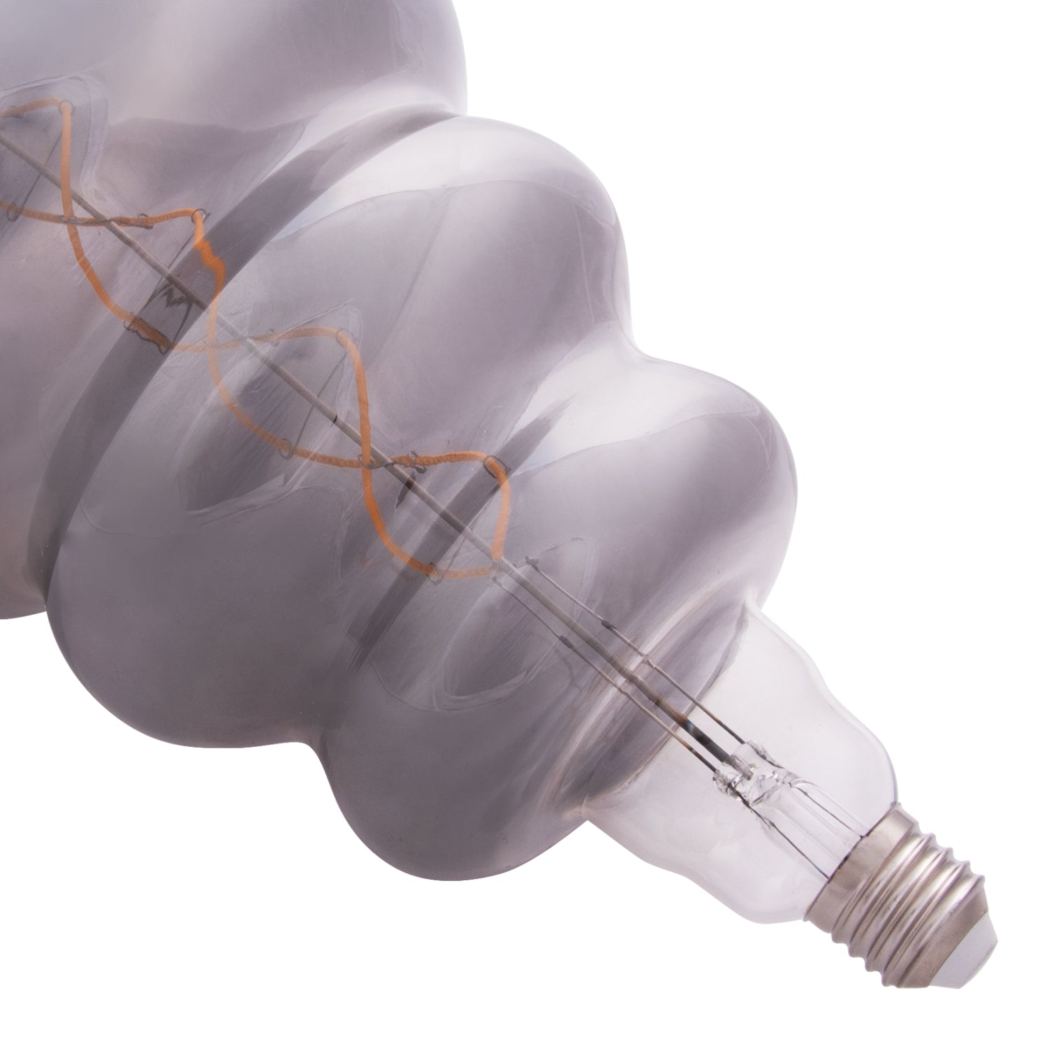 ΛΑΜΠΤΗΡΑΣ LED FILAMENT 8W E27 3000K SMOKE COLOR DIMMABLE HM4056.03 - Pakobazaar