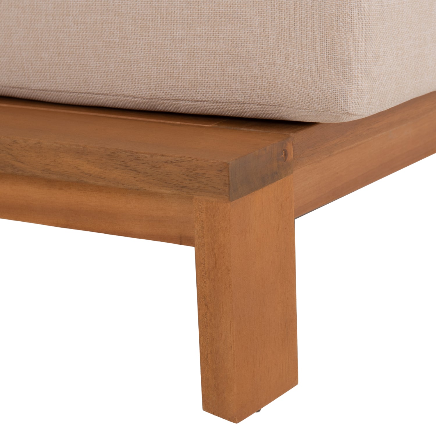 LOUNGE ΣΕΤ MIREX HM10893 ΤΡΑΠΕΖΑΚΙ & 2 ΠΟΛΥΘΡΟΝΕΣ--ΞΥΛΟ ΑΚΑΚΙΑΣ--ΕΚΡΟΥ ΜΑΞΙΛΑΡΙΑ - Pakobazaar