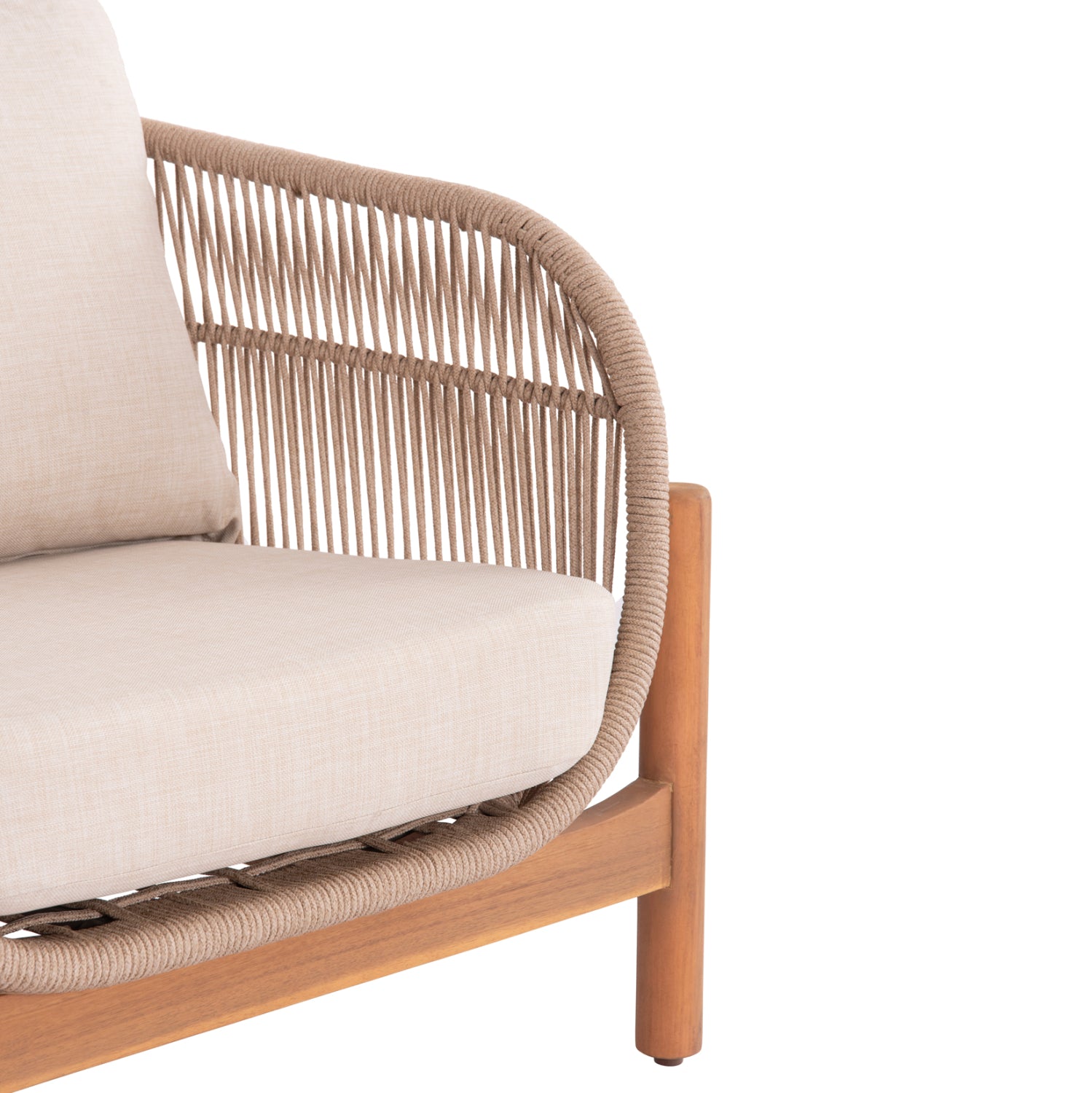 LOUNGE ΣΕΤ SANJI HM21214 ΤΡΑΠΕΖΙ & 2 ΠΟΛΥΘΡΟΝΕΣ--ΞΥΛΟ ΑΚΑΚΙΑΣ-ΑΛΟΥΜΙΝΙΟ-ΣΧΟΙΝΙ - Pakobazaar