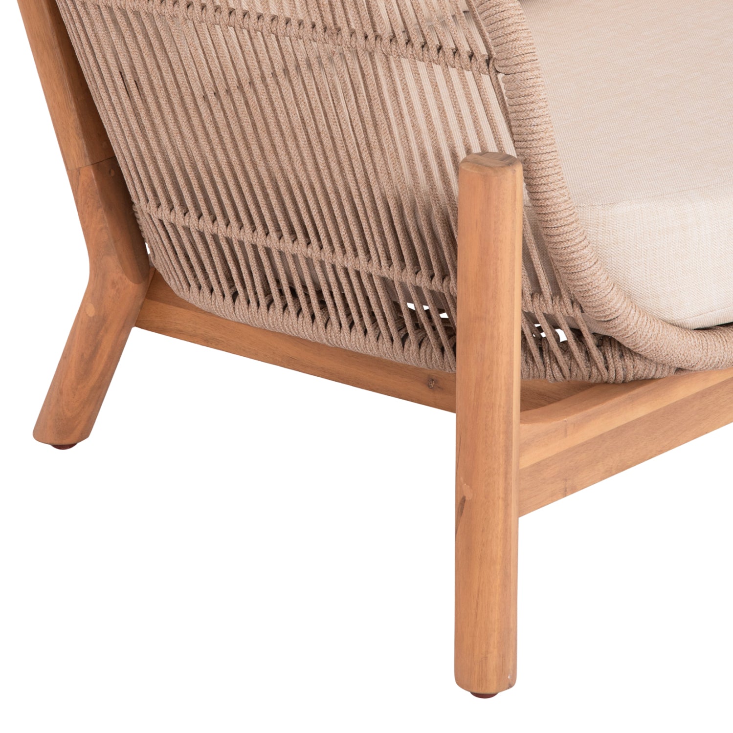 LOUNGE ΣΕΤ SANJI HM21214 ΤΡΑΠΕΖΙ & 2 ΠΟΛΥΘΡΟΝΕΣ--ΞΥΛΟ ΑΚΑΚΙΑΣ-ΑΛΟΥΜΙΝΙΟ-ΣΧΟΙΝΙ - Pakobazaar
