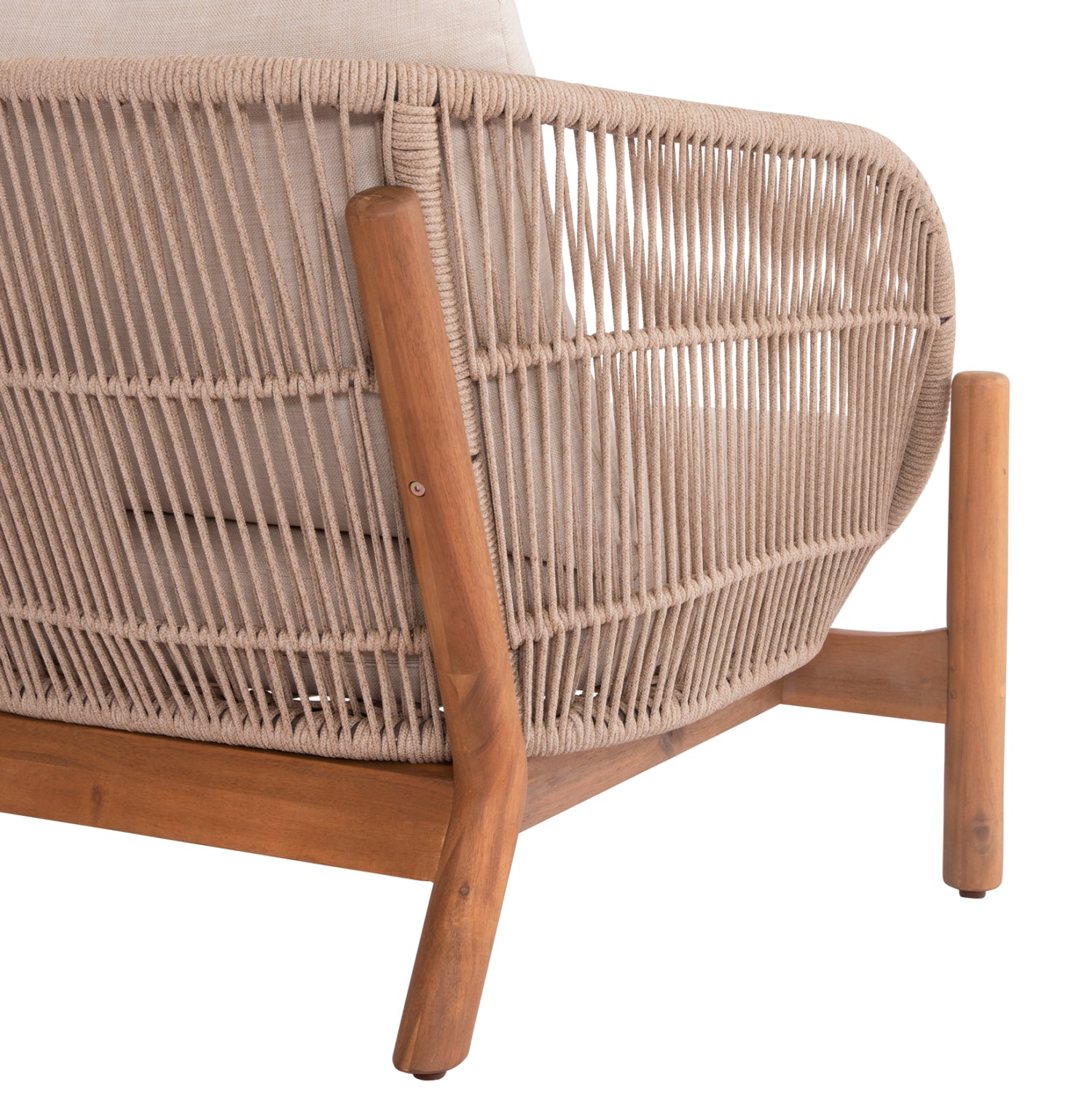 LOUNGE ΣΕΤ SANJI HM21214 ΤΡΑΠΕΖΙ & 2 ΠΟΛΥΘΡΟΝΕΣ--ΞΥΛΟ ΑΚΑΚΙΑΣ-ΑΛΟΥΜΙΝΙΟ-ΣΧΟΙΝΙ - Pakobazaar
