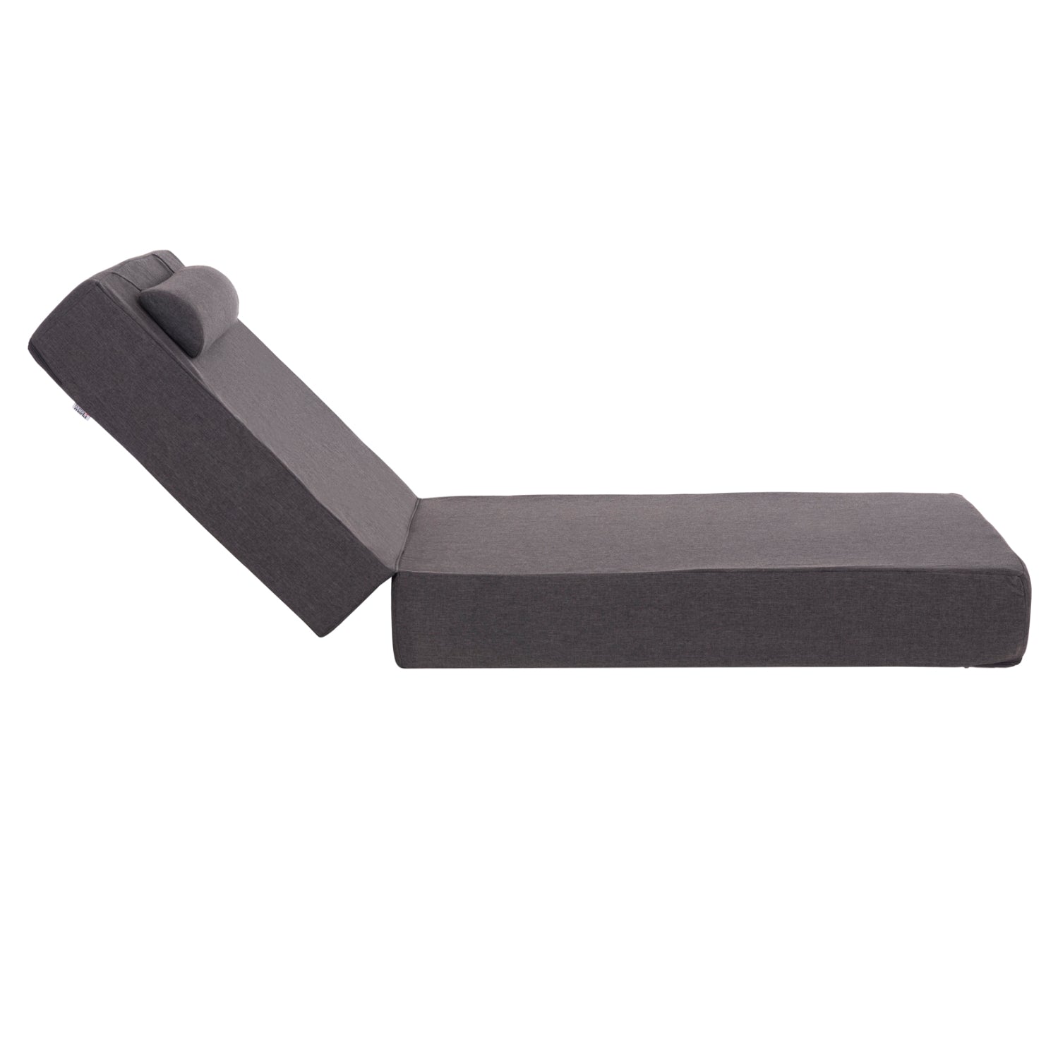 ΜΑΞΙΛΑΡΙ ΞΑΠΛΩΣΤΡΑΣ KIHEI HM21094.03 OLEFIN ΣΚΟΥΡΟ ΓΚΡΙ ΜΕ FOAM 198x70x20Υεκ - Pakobazaar