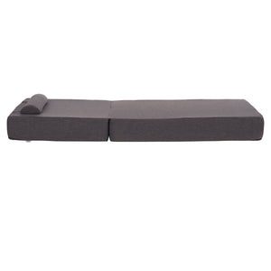 ΜΑΞΙΛΑΡΙ ΞΑΠΛΩΣΤΡΑΣ KIHEI HM21094.03 OLEFIN ΣΚΟΥΡΟ ΓΚΡΙ ΜΕ FOAM 198x70x20Υεκ - Pakobazaar