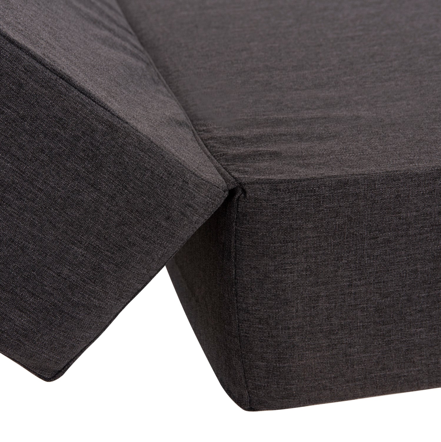 ΜΑΞΙΛΑΡΙ ΞΑΠΛΩΣΤΡΑΣ KIHEI HM21094.03 OLEFIN ΣΚΟΥΡΟ ΓΚΡΙ ΜΕ FOAM 198x70x20Υεκ - Pakobazaar