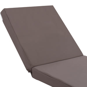 ΜΑΞΙΛΑΡΙ ΞΑΠΛΩΣΤΡΑΣ POLYESTER SIFNOS ΓΚΡΙ HM11235.10P 190x70x11 εκ. - Pakobazaar