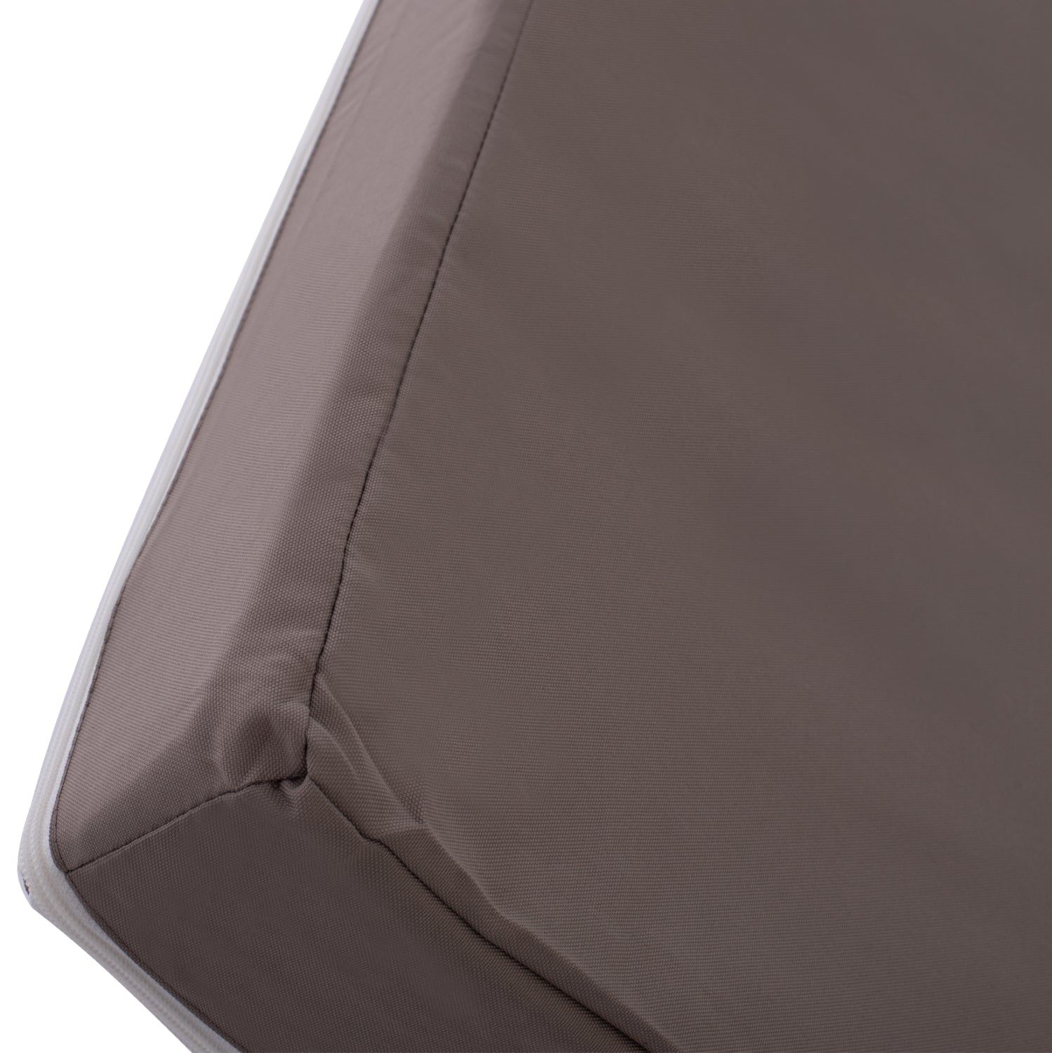 ΜΑΞΙΛΑΡΙ ΞΑΠΛΩΣΤΡΑΣ POLYESTER SIFNOS ΓΚΡΙ HM11235.10P 190x70x11 εκ. - Pakobazaar