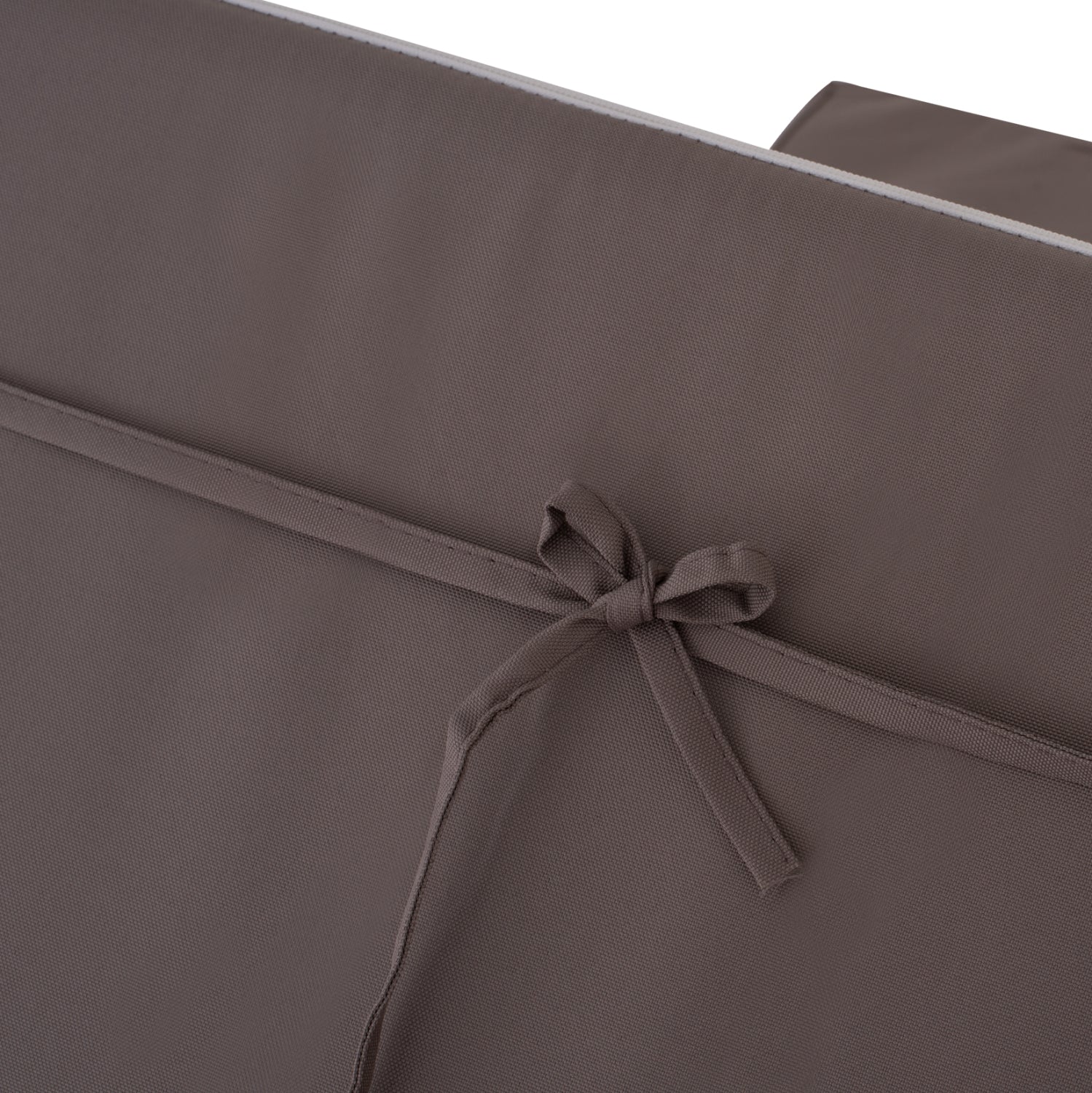 ΜΑΞΙΛΑΡΙ ΞΑΠΛΩΣΤΡΑΣ POLYESTER SIFNOS ΓΚΡΙ HM11235.10P 190x70x11 εκ. - Pakobazaar