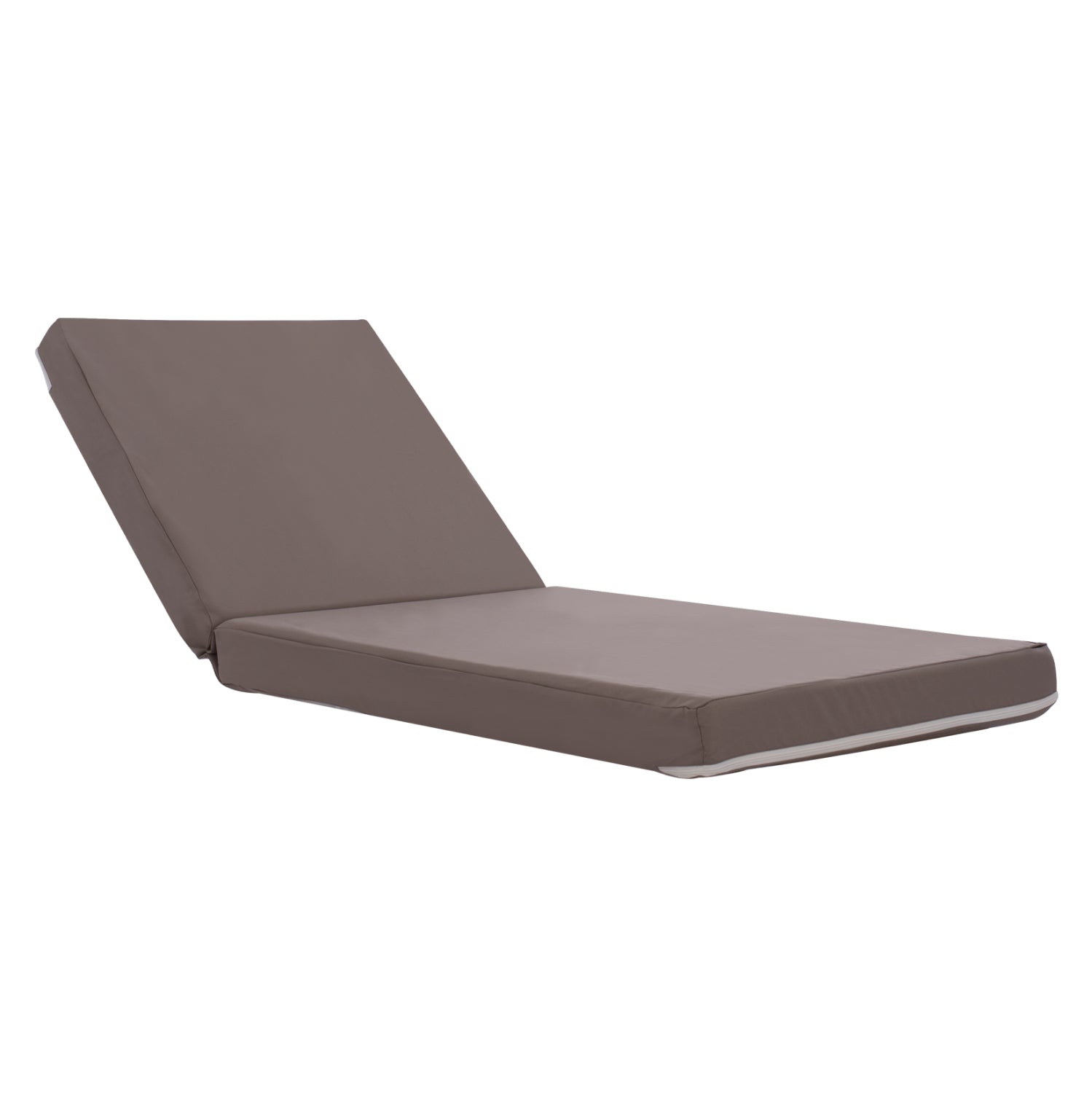 ΜΑΞΙΛΑΡΙ ΞΑΠΛΩΣΤΡΑΣ POLYESTER SIFNOS ΓΚΡΙ HM11235.10P 190x70x11 εκ. - Pakobazaar