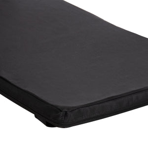 ΜΑΞΙΛΑΡΙ ΞΑΠΛΩΣΤΡΑΣ ΜΕ ΠΡΟΣΚΕΦΑΛΟ SIFNOS HM11234.15T TEXTILENE 600g/m2 2x1-ΜΑΥΡΟ - Pakobazaar