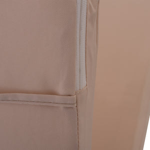 ΜΑΞΙΛΑΡΙ ΞΑΠΛΩΣΤΡΑΣ POLYESTER CHIOS ΜΠΕΖ HM11234.01P 192x58x6 εκ. - Pakobazaar