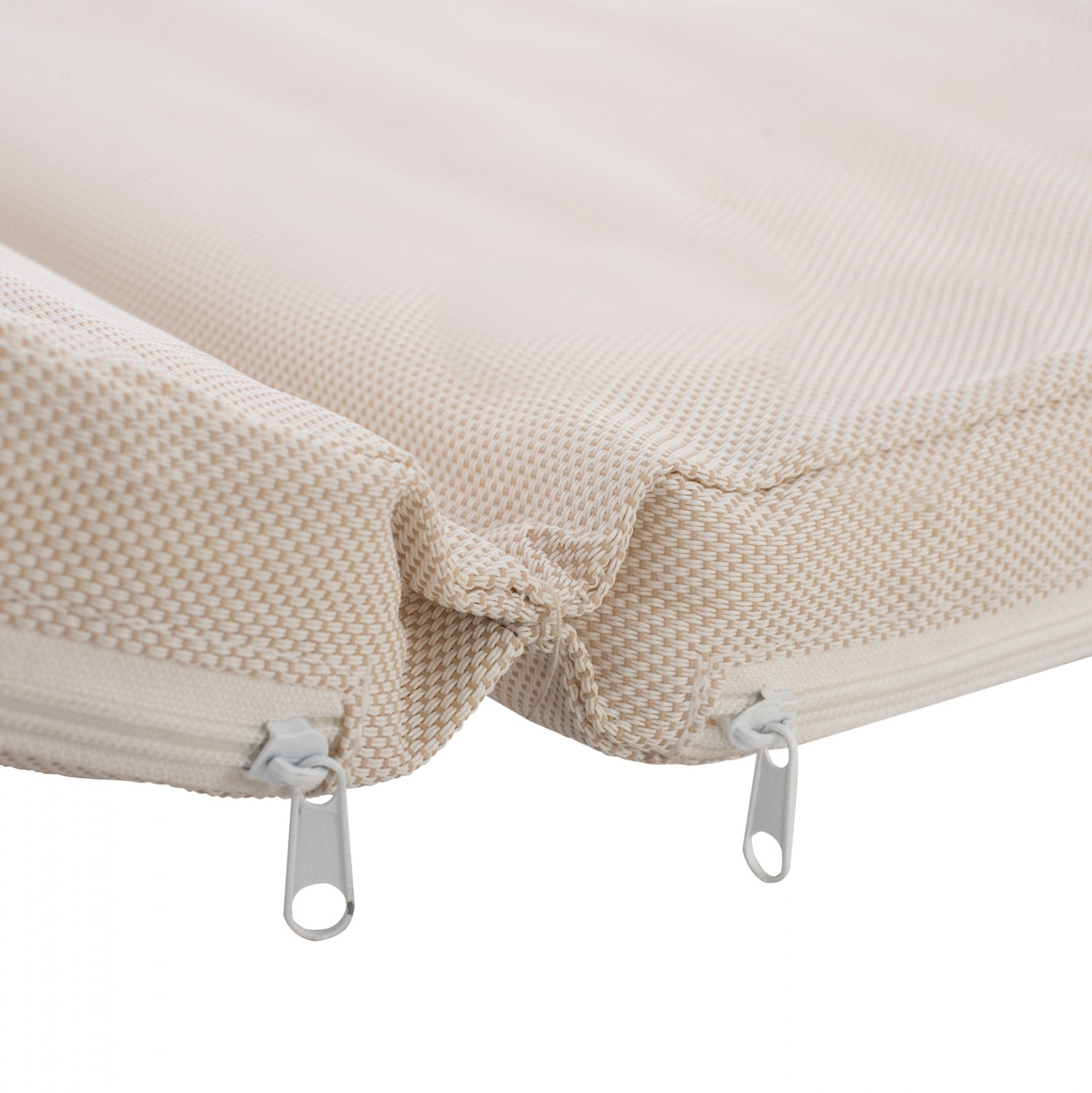 ΜΑΞΙΛΑΡΙ ΞΑΠΛΩΣΤΡΑΣ TEXTILENE 600gr/m2 2X1 SIFNOS ΜΠΕΖ HM11234.60T 196(117+1+78)x58x6εκ. - Pakobazaar