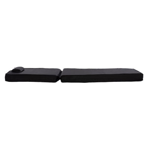 ΜΑΞΙΛΑΡΙ ΞΑΠΛΩΣΤΡΑΣ TEXTILENE 600gr/m2 2X1 SIFNOΜΑΥΡΟ HM11237.05T 194x70x11 εκ. - Pakobazaar