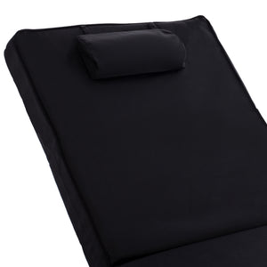 ΜΑΞΙΛΑΡΙ ΞΑΠΛΩΣΤΡΑΣ TEXTILENE 600gr/m2 2X1 SIFNOΜΑΥΡΟ HM11237.05T 194x70x11 εκ. - Pakobazaar