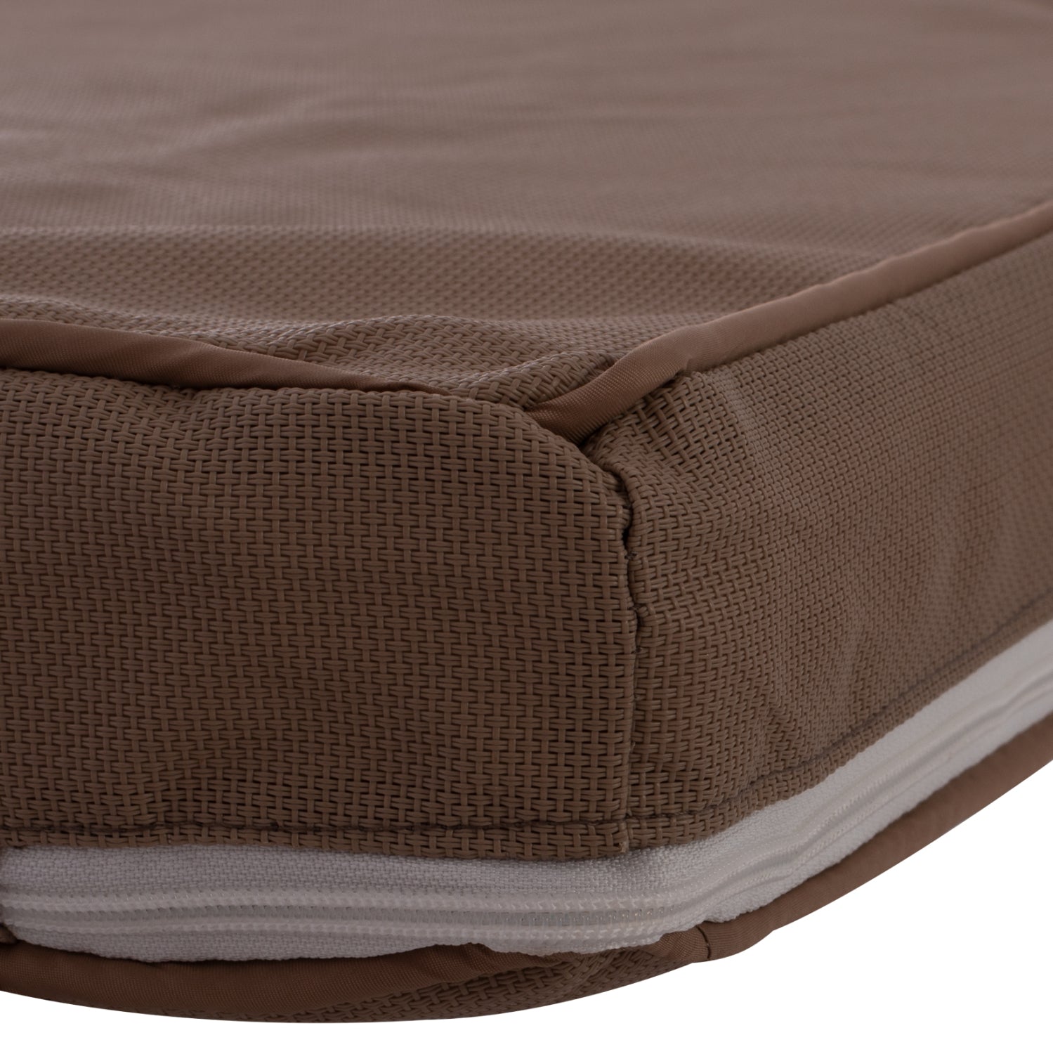 ΜΑΞΙΛΑΡΙ ΞΑΠΛΩΣΤΡΑΣ TEXTILENE 600gr/m2 2X1 SIFNOS ΜΟΚΑ HM11237.04T 194x70x11εκ. - Pakobazaar