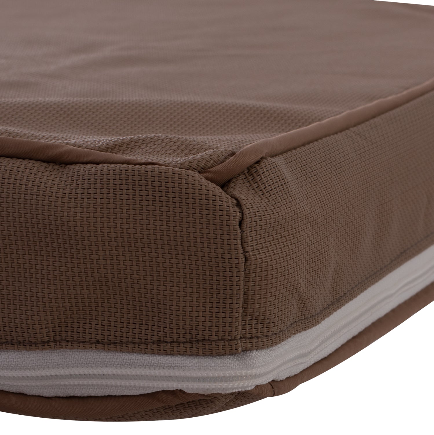 ΜΑΞΙΛΑΡΙ ΞΑΠΛΩΣΤΡΑΣ TEXTILENE 600gr SIFNOS ΜΟΚΑ HM11236.04T 196(117+1+78)x58x9εκ. - Pakobazaar