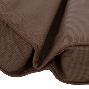 ΜΑΞΙΛΑΡΙ ΞΑΠΛΩΣΤΡΑΣ TEXTILENE 600gr/m2 2X1 SIFNOS ΜΟΚΑ HM11237.04T 194x70x11εκ. - Pakobazaar