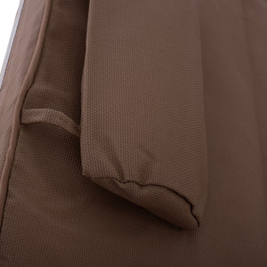 ΜΑΞΙΛΑΡΙ ΞΑΠΛΩΣΤΡΑΣ TEXTILENE 600gr SIFNOS ΜΟΚΑ HM11236.04T 196(117+1+78)x58x9εκ. - Pakobazaar
