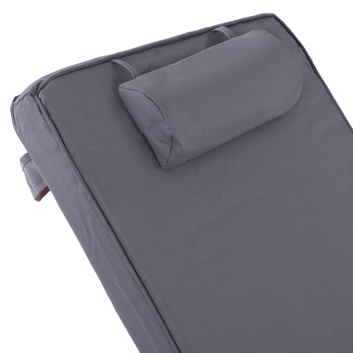 ΜΑΞΙΛΑΡΙ ΞΑΠΛΩΣΤΡΑΣ TEXTILENE 600gr SIFNOS ΓΚΡΙ HM11236.30T 196(117+1+78)x58x9εκ. - Pakobazaar