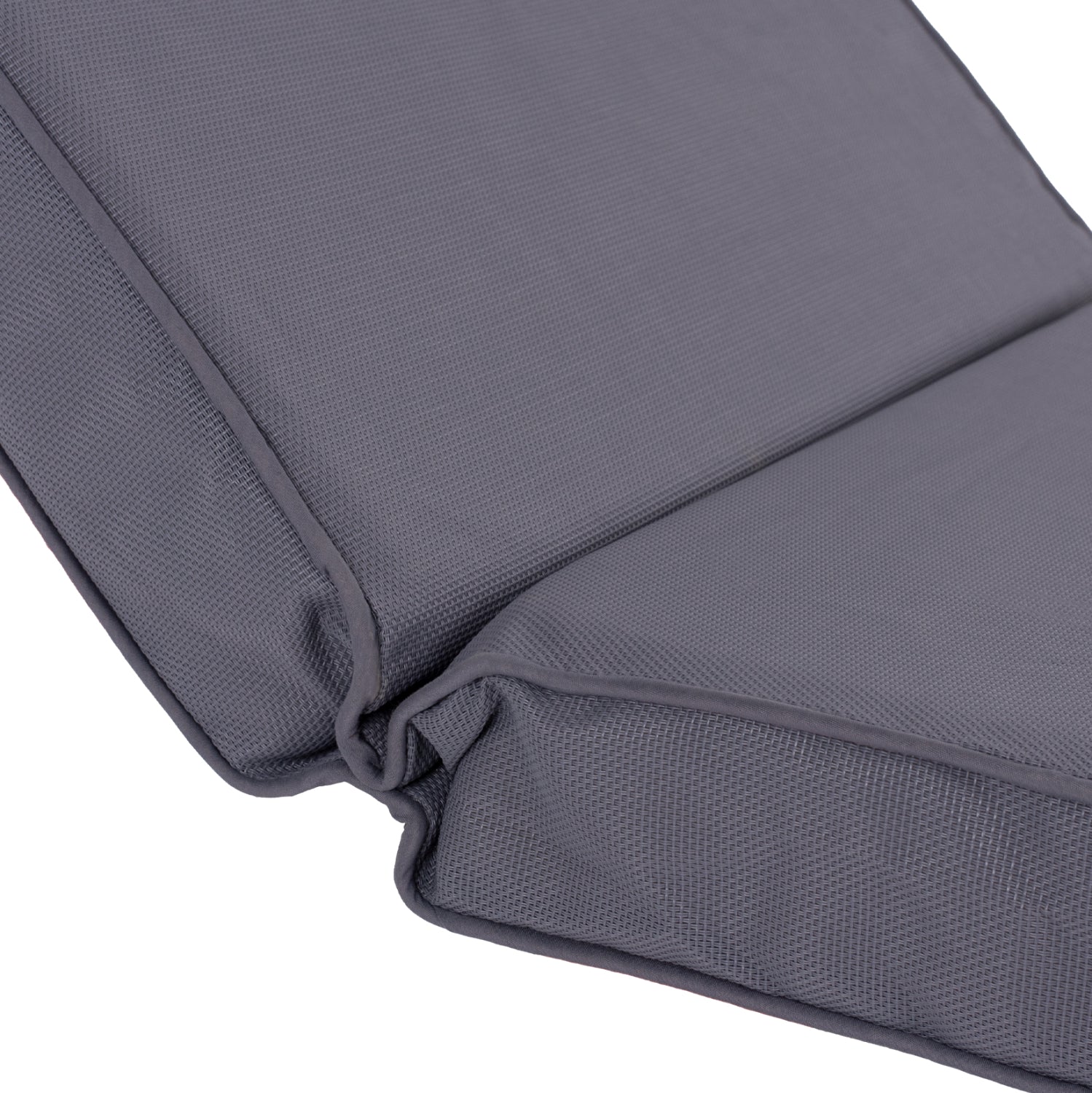 ΜΑΞΙΛΑΡΙ ΞΑΠΛΩΣΤΡΑΣ TEXTILENE 600gr/m2 SIFNOS ΓΚΡΙ HM11237.30T 194x70x11Yεκ. - Pakobazaar