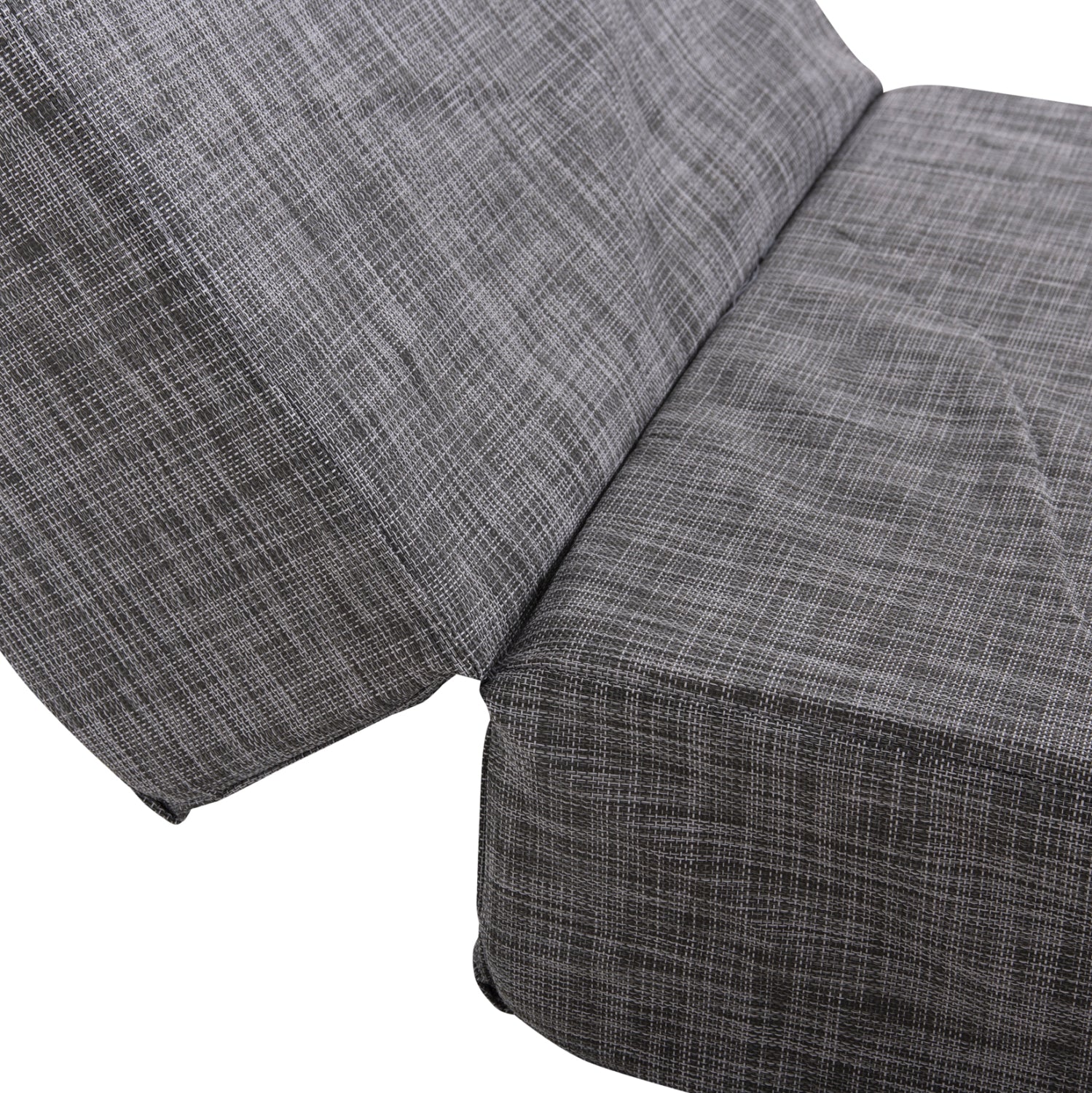 ΜΑΞΙΛΑΡΙ ΞΑΠΛΩΣΤΡΑΣ TEXTILENE SIFNOS ΓΚΡΙ HM11761.10 200(120+80)x70x20Yεκ. - Pakobazaar