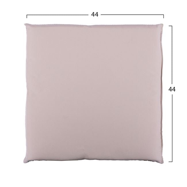 ΜΑΞΙΛΑΡΙ ΥΦΑΣΜΑΤΙΝΟ ΜΠΕΖ 44x44x5,5 εκ. HM5746.01 - Pakobazaar
