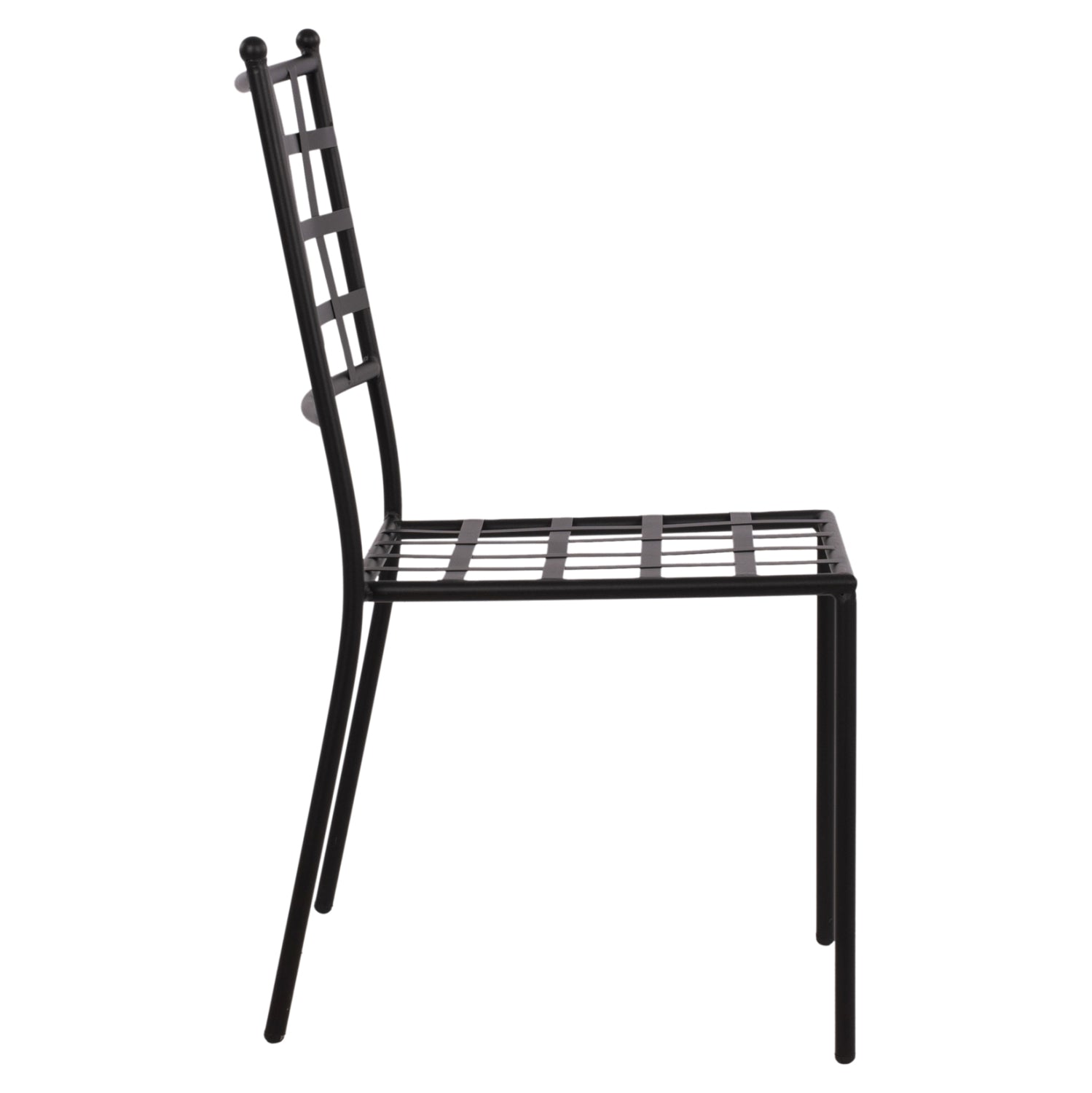 ΜΕΤΑΛΛΙΚΗ ΚΑΡΕΚΛΑ EMERY HM5509 ΣΕ ΜΑΥΡΗ ΑΠΟΧΡΩΣΗ 46x58x88  cm - Pakobazaar