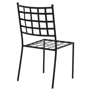 ΜΕΤΑΛΛΙΚΗ ΚΑΡΕΚΛΑ EMERY HM5509 ΣΕ ΜΑΥΡΗ ΑΠΟΧΡΩΣΗ 46x58x88  cm - Pakobazaar