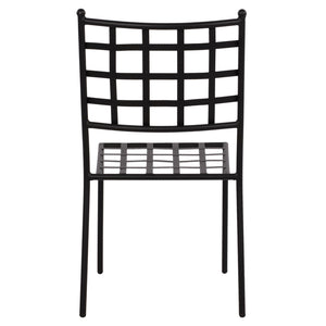 ΜΕΤΑΛΛΙΚΗ ΚΑΡΕΚΛΑ EMERY HM5509 ΣΕ ΜΑΥΡΗ ΑΠΟΧΡΩΣΗ 46x58x88  cm - Pakobazaar