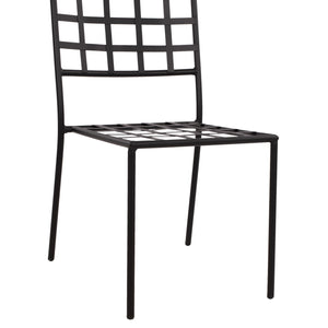 ΜΕΤΑΛΛΙΚΗ ΚΑΡΕΚΛΑ EMERY HM5509 ΣΕ ΜΑΥΡΗ ΑΠΟΧΡΩΣΗ 46x58x88  cm - Pakobazaar
