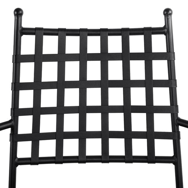 ΜΕΤΑΛΛΙΚΗ ΠΟΛΥΘΡΟΝΑ KENNEDY HM5171.11 ΣΕ ΜΑΥΡΗ ΑΠΟΧΡΩΣΗ 57x60x92Y - Pakobazaar