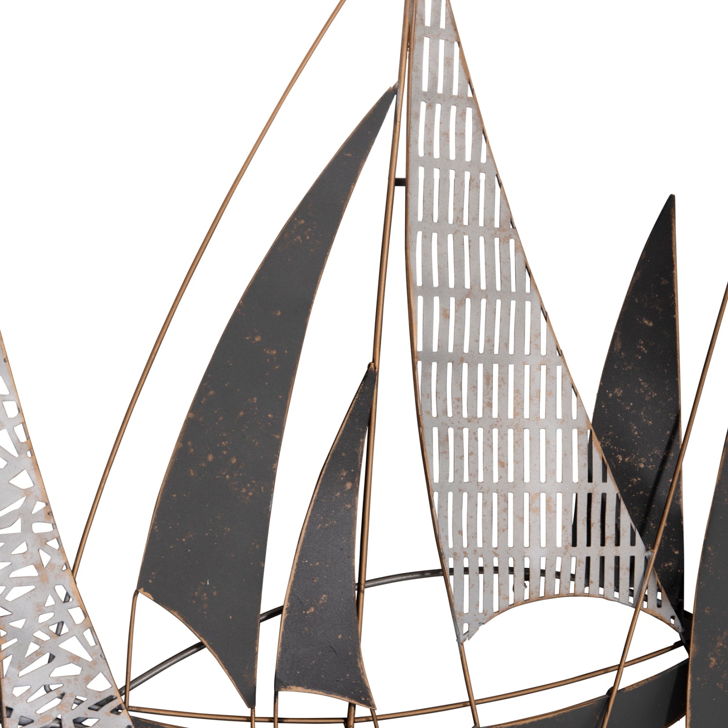 ΜΕΤΑΛΛΙΚΟ ΔΙΑΚΟΣΜΗΤΙΚΟ ΤΟΙΧΟΥ HM7160 ΑΝΘΡΑΚΙ ΛΕΥΚΟ ΧΡΥΣΟ 91x3x55Y εκ. - Pakobazaar