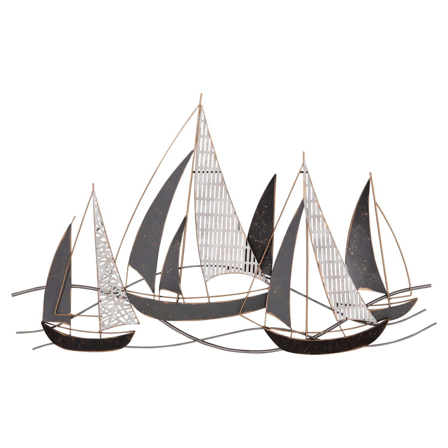 ΜΕΤΑΛΛΙΚΟ ΔΙΑΚΟΣΜΗΤΙΚΟ ΤΟΙΧΟΥ HM7160 ΑΝΘΡΑΚΙ ΛΕΥΚΟ ΧΡΥΣΟ 91x3x55Y εκ. - Pakobazaar