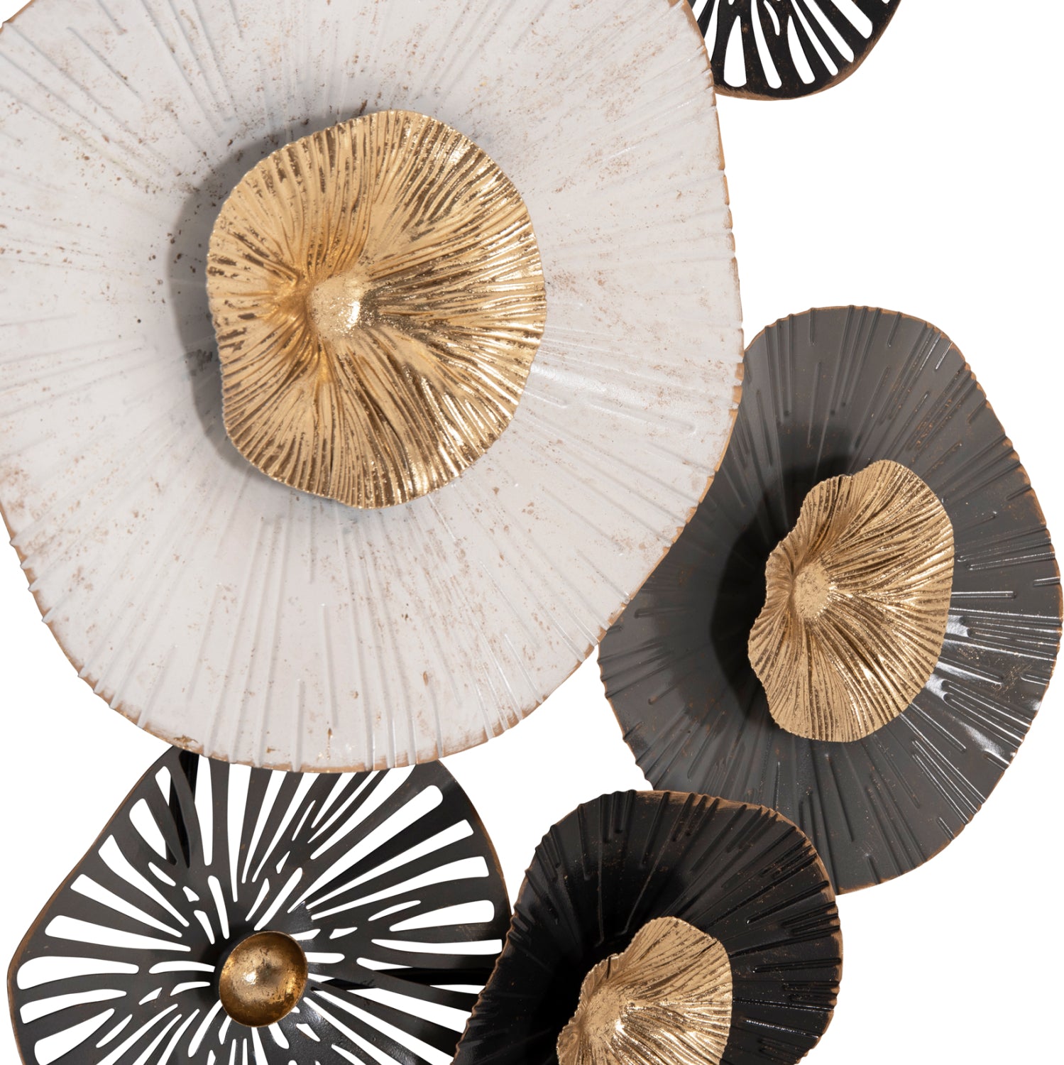 ΜΕΤΑΛΛΙΚΟ ΔΙΑΚΟΣΜΗΤΙΚΟ ΤΟΙΧΟΥ HM7170 ΓΚΡΙ ΕΚΡΟΥ ΧΡΥΣΟ 88x7x51Y εκ. - Pakobazaar