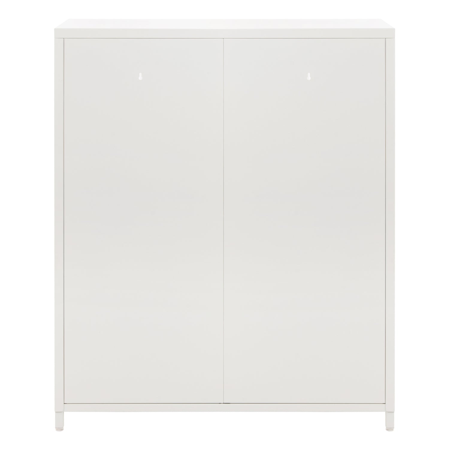 ΜΕΤΑΛΛΙΚΟ ΝΤΟΥΛΑΠΙ ΒΙΤΡΙΝΑ CARIL HM9571.02 ΛΕΥΚΟ 80x37-40x102Yεκ. - Pakobazaar