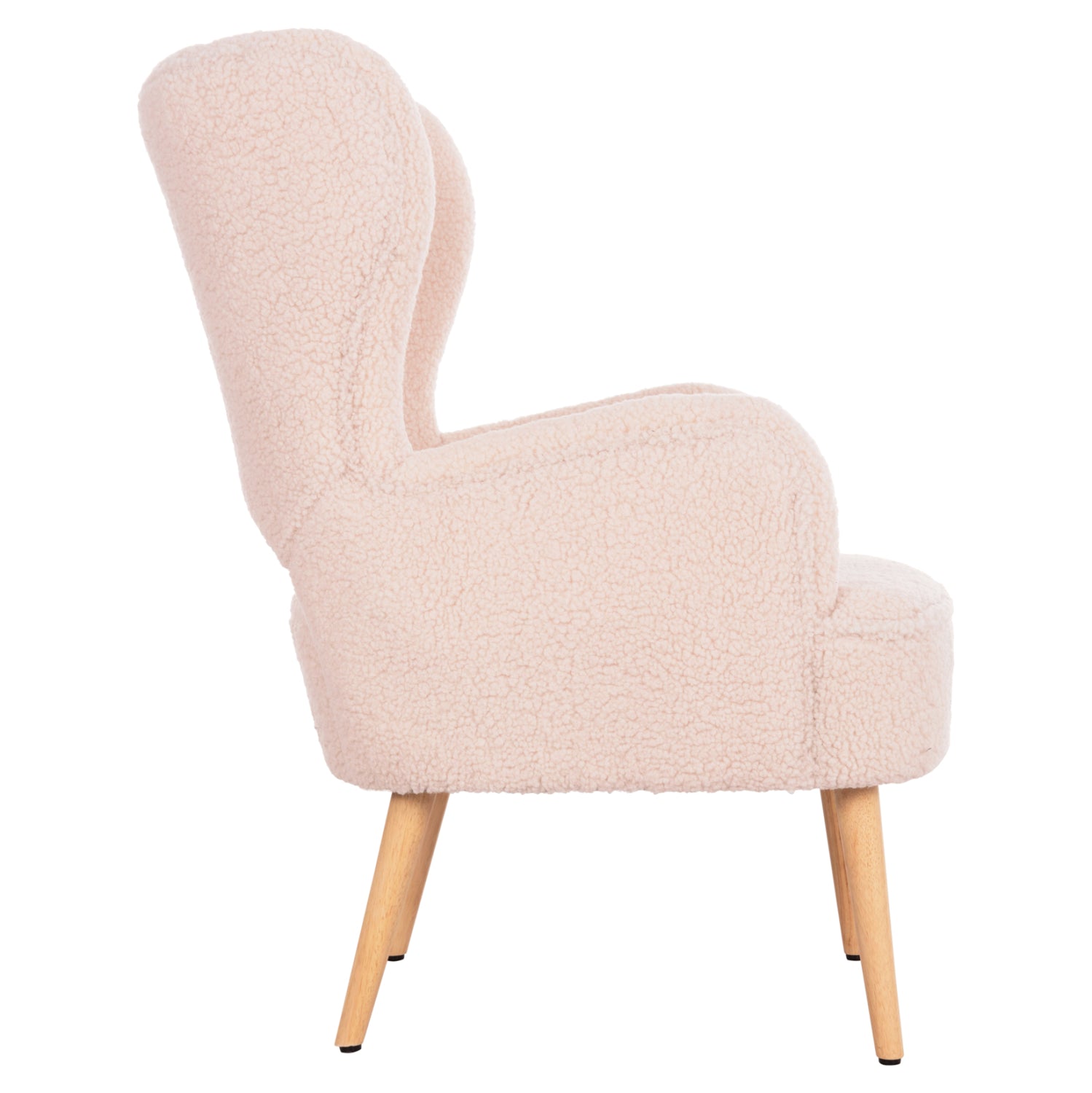 ΜΠΕΡΖΕΡΑ ΠΟΛΥΘΡΟΝΑ MYLIE ΜΠΟΥΚΛΕ ΥΦΑΣΜΑ ΕΚΡΟΥ HM8394.20 66x76x90Υ εκ. - Pakobazaar