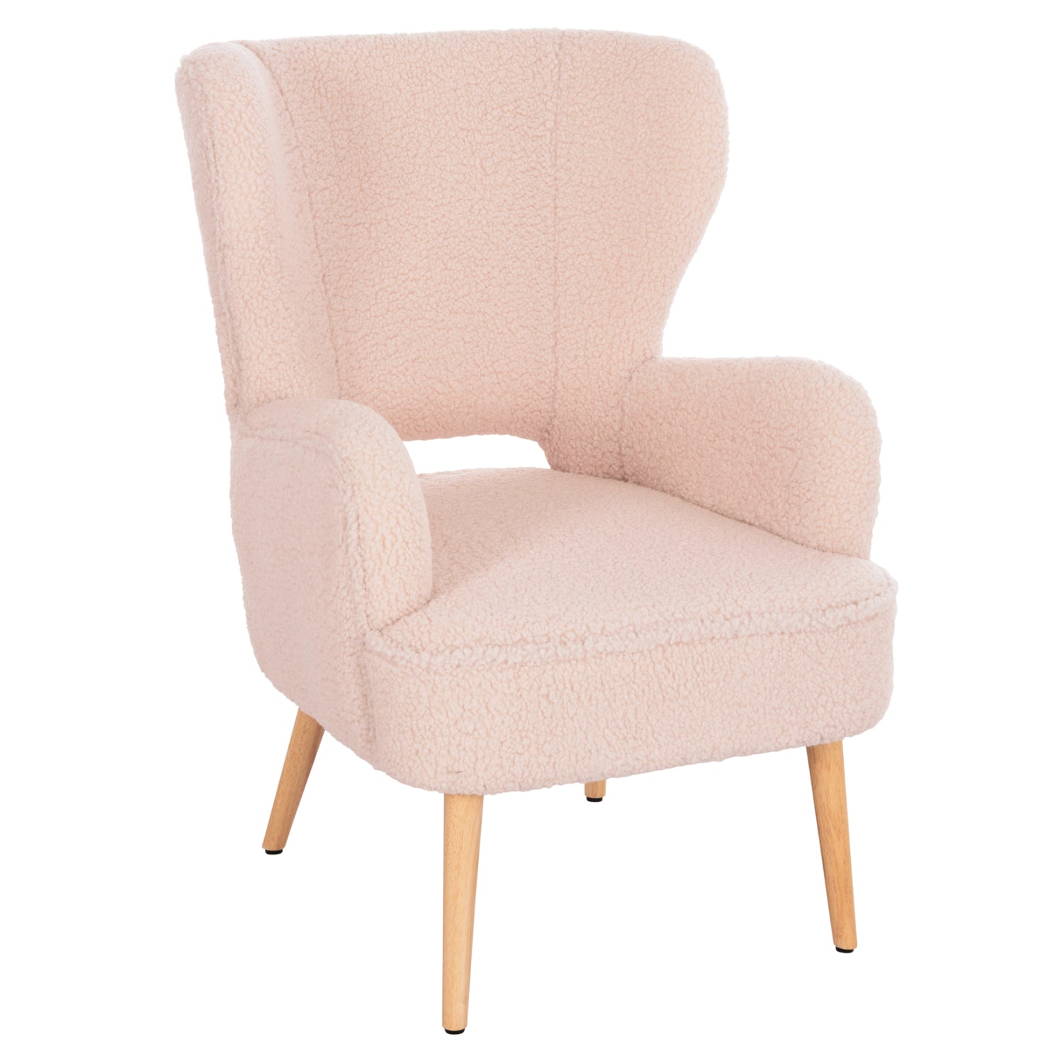 ΜΠΕΡΖΕΡΑ ΠΟΛΥΘΡΟΝΑ MYLIE ΜΠΟΥΚΛΕ ΥΦΑΣΜΑ ΕΚΡΟΥ HM8394.20 66x76x90Υ εκ. - Pakobazaar