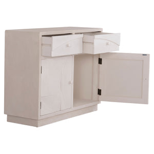 ΜΠΟΥΦΕΣ ΣΕΙΡΑ SANTORINI HM18046 MDF ΣΕ ΥΠΟΛΕΥΚΟ ΧΡΩΜΑ-2 ΣΥΡΤΑΡΙΑ & 2 ΠΟΡΤΕΣ 107x38x82,5Υεκ. - Pakobazaar