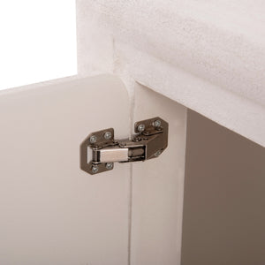 ΜΠΟΥΦΕΣ ΣΕΙΡΑ SANTORINI HM18068 MDF ΣΕ ΥΠΟΛΕΥΚΟ ΧΡΩΜΑ-3 ΠΟΡΤΕΣ 140x38x64Υεκ. - Pakobazaar