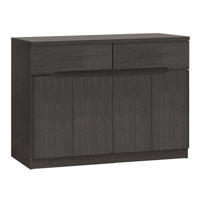 ΜΠΟΥΦΕΣ JOLENE HM2234.01 2 ΣΥΡΤΑΡΙΑ & 4 ΠΟΡΤΕΣ ZEBRANO 120X40X80εκ. - Pakobazaar