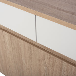ΜΠΟΥΦΕΣ JOLENE HM2234.02 2 ΣΥΡΤΑΡΙΑ & 4 ΠΟΡΤΕΣ SONAMA 120X40X80εκ. - Pakobazaar